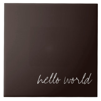 Castanho Escuro Personalizado