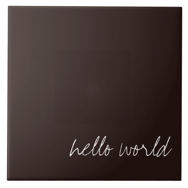 Castanho Escuro Personalizado (Frente)