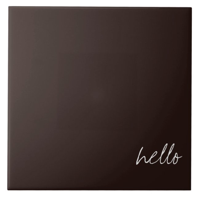 Castanho Escuro Personalizado (Frente)