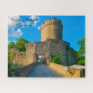 Castelo Alsbach Alemanha. Quebra-cabeça