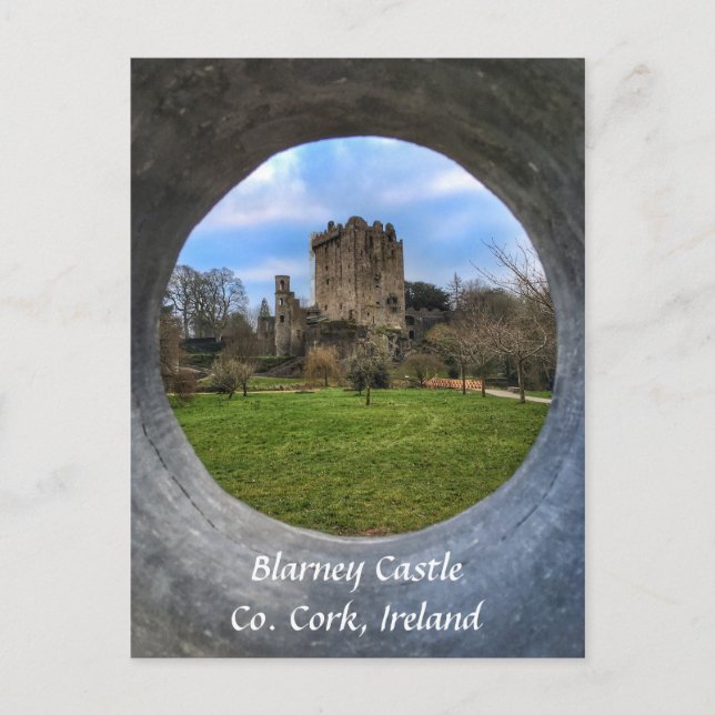 Castelo de Blarney, County Cork, Irlanda Cartão po (Frente)
