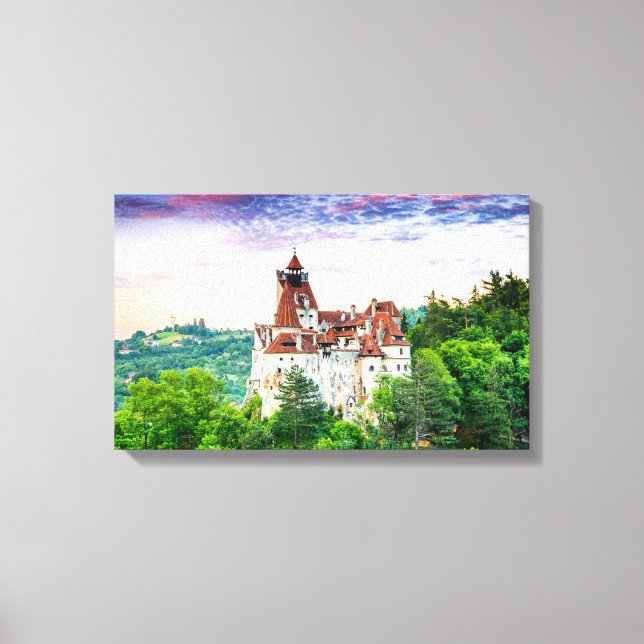 Castelo de Bran canvas (Frente)