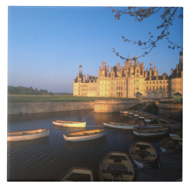 Castelo de Chambord, Vale do Loire, Loir-et-Cher, (Frente)