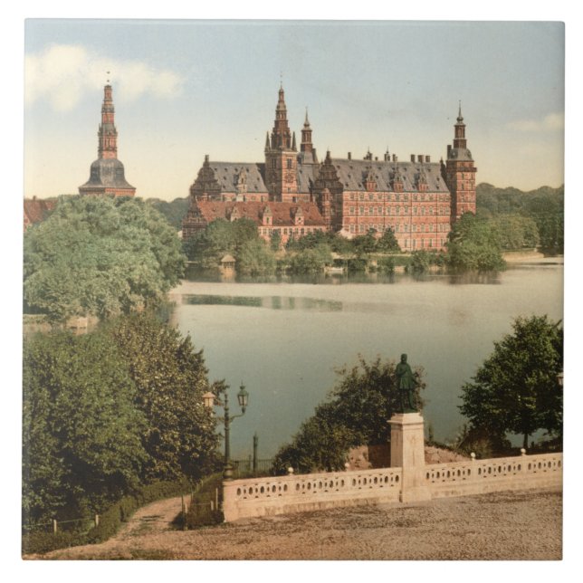 Castelo de Fredericksborg mim, Copenhaga, (Frente)