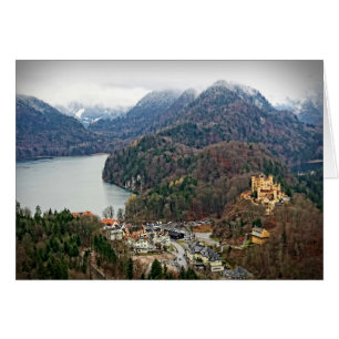 Castelo de Hohenschwangau - Schwangau, Cartão Alem