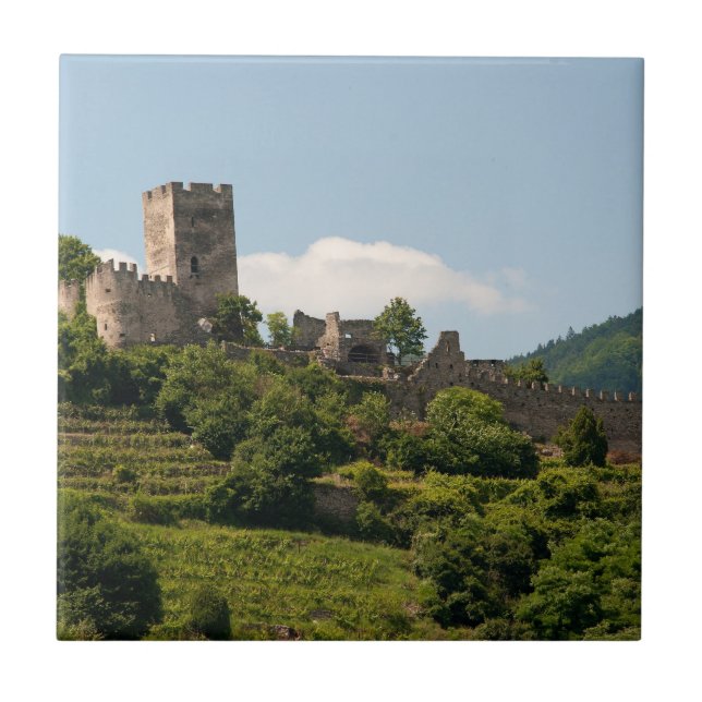 Castelo de Knight em Wachau Áustria (Frente)