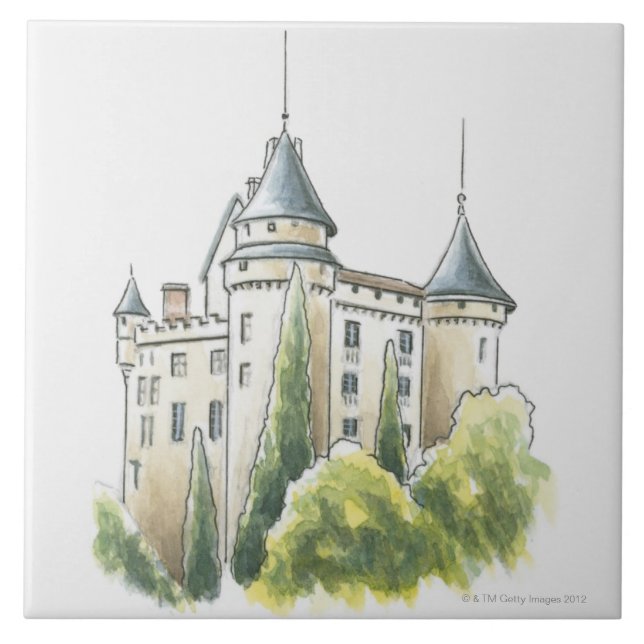 Castelo de Mercues, France (Frente)