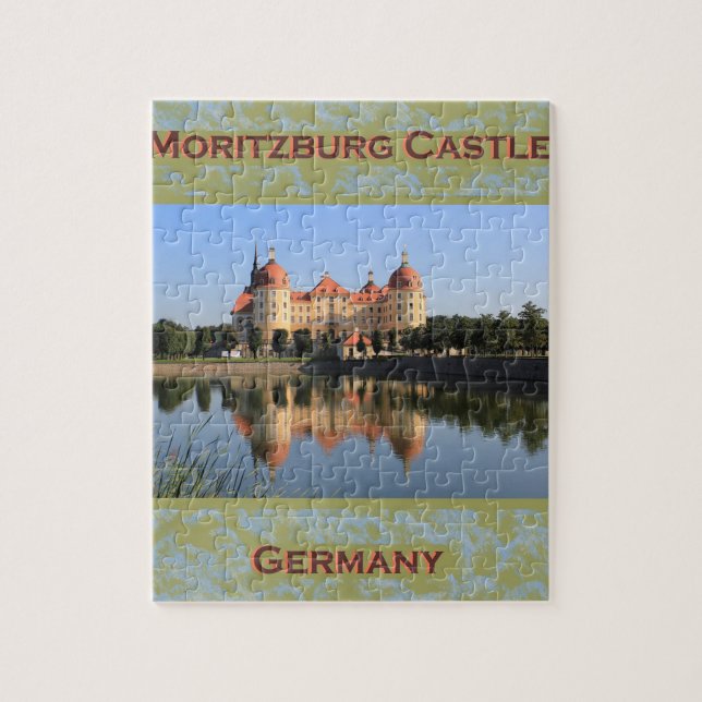 Castelo de Moritzburg, Alemanha Quebra-cabeça de F (Vertical)