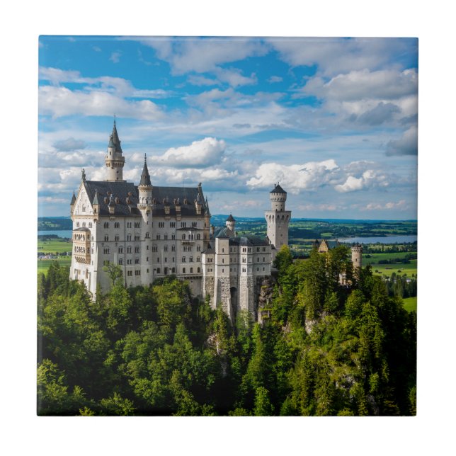 Castelo de Neuschwanstein - Baviera - Alemanha (Frente)