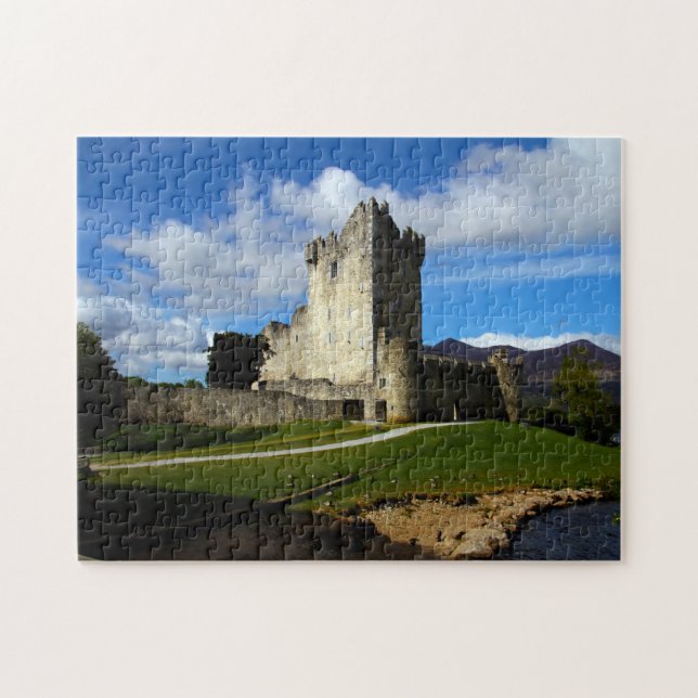 Castelo de Ross Co.Kerry, Irlanda. Quebra-cabeça (Horizontal)