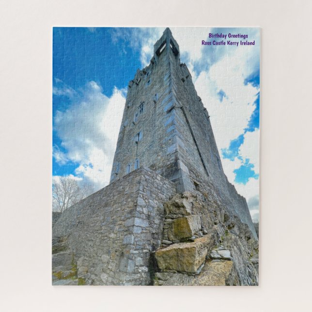   Castelo de Ross Kerry Irlanda Quebra-Cabeça (Vertical)