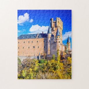 Castelo de Segovia do quebra-cabeça