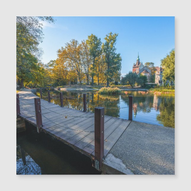Castelo de Vajdahunyad, Serenity do outono, em Bud (Frente)