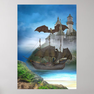 Castelo Dragon Poster