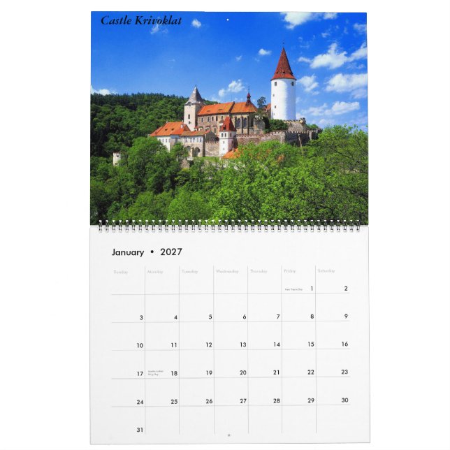 Castelo e Calendário 2010 (Jan 2027)