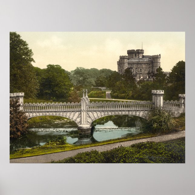 Castelo Eglinton, Irvine, Ayrshire, impressão de a (Frente)
