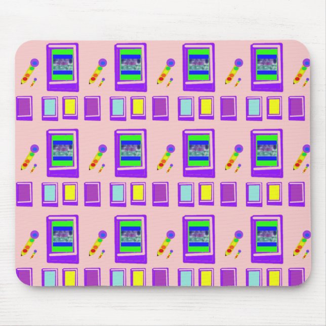 Castelo em Space Mousepad (Frente)