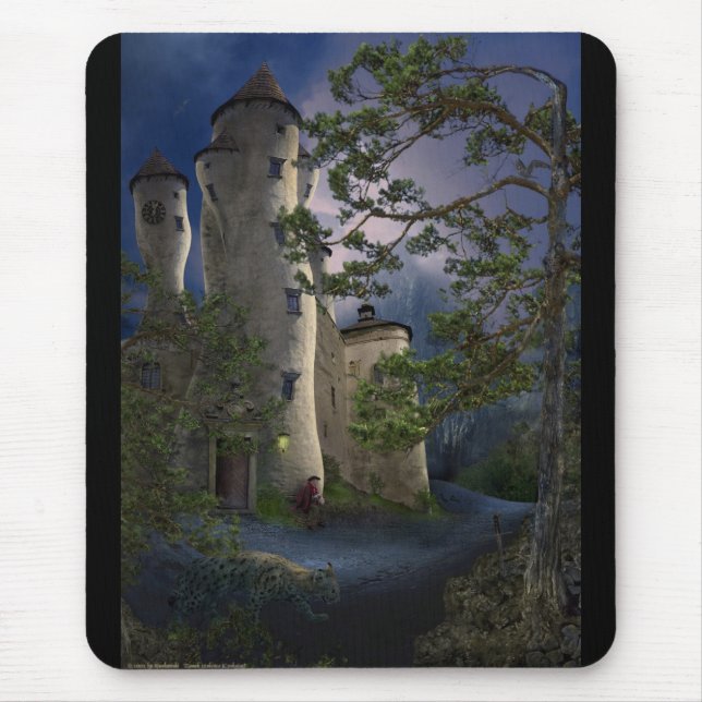 Castelo - esperando - de Mousepad insano (Frente)