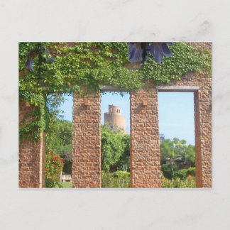 Castelo Espiral de Okinawa - cartão postal