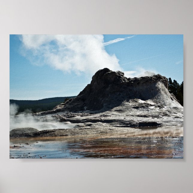 Castelo Geyser 2 Impressão (Frente)