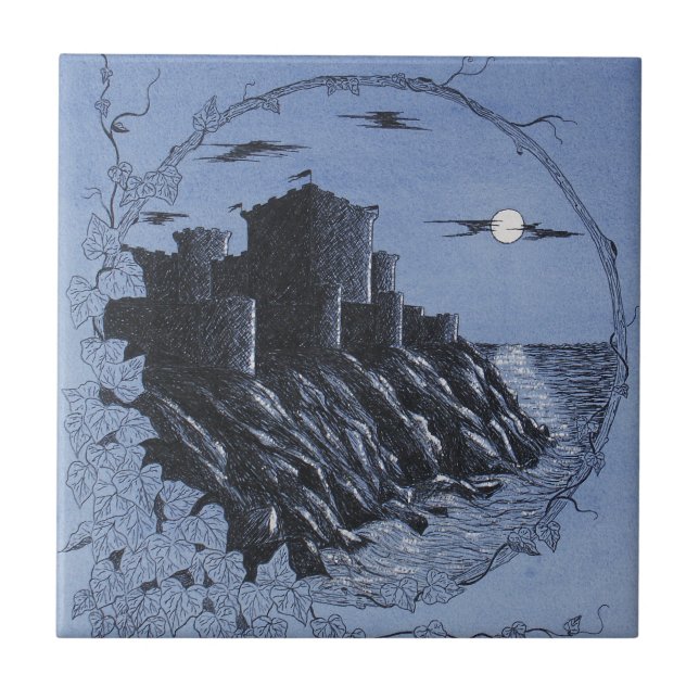 Castelo Medieval De Azul (Frente)