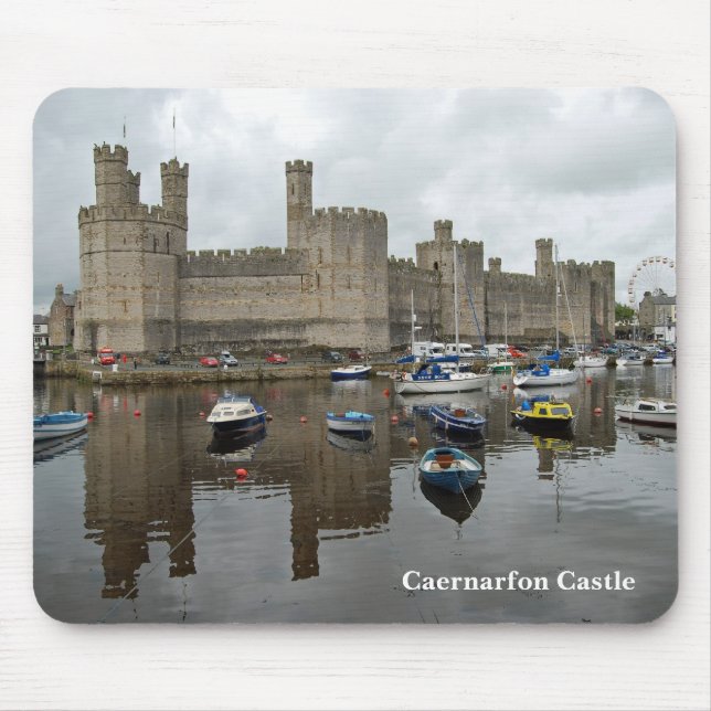 Castelo Mousepad de Caernarfon (Frente)