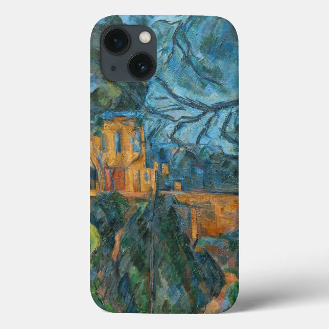 Castelo Noir, 1900-04 de Paul Cezanne | (óleo no (Verso)