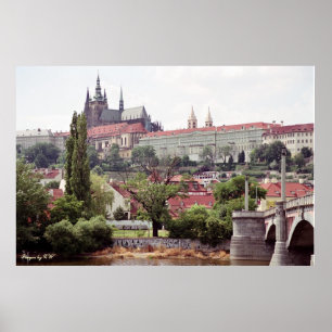 Castelo Real em Praga Poster