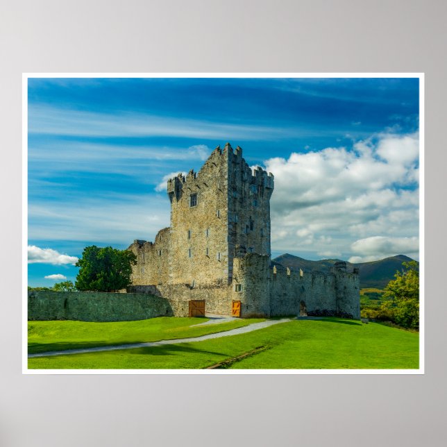 Castelo Ross Killarney Arte de Parede | Impressão  (Frente)