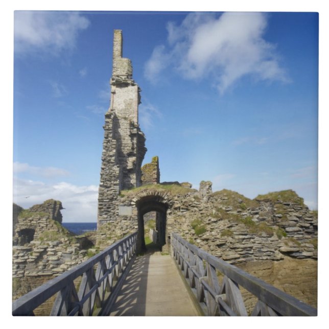 Castelo Sinclair Girnigoe, Wick, Caithness, 2 (Frente)