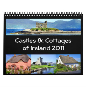 Castelos & casas de campo do calendário de Irelan
