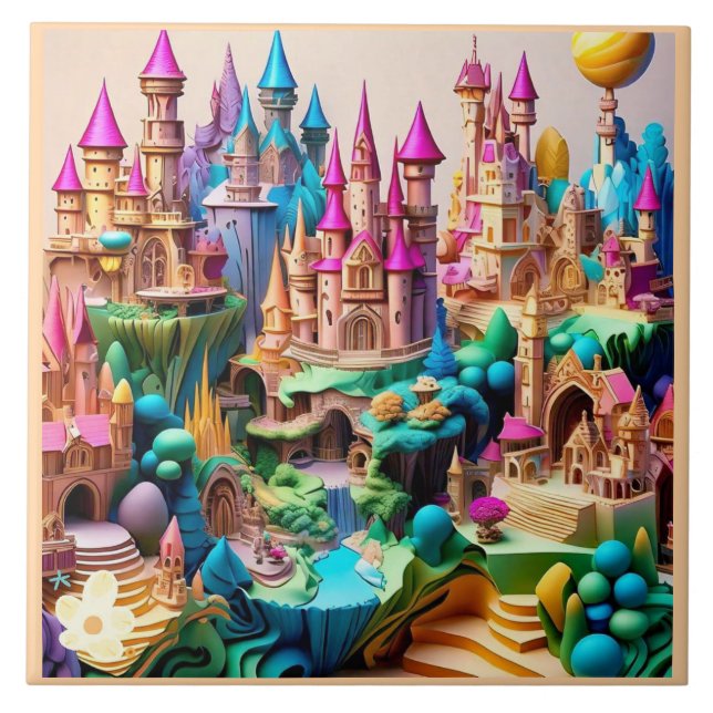 "Castelos de Whimsy Encontrados" (Frente)