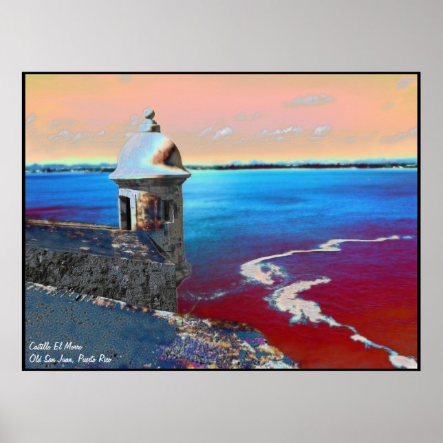 Castillo El Morro -1 Poster (Frente)