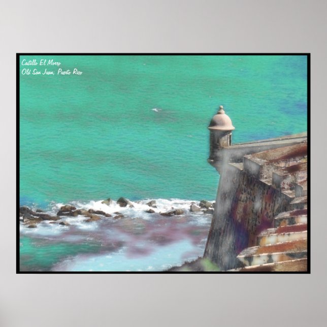 Castillo El Morro -2 Poster (Frente)