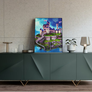 Castle Digital Fantasy Art Poster nº 02