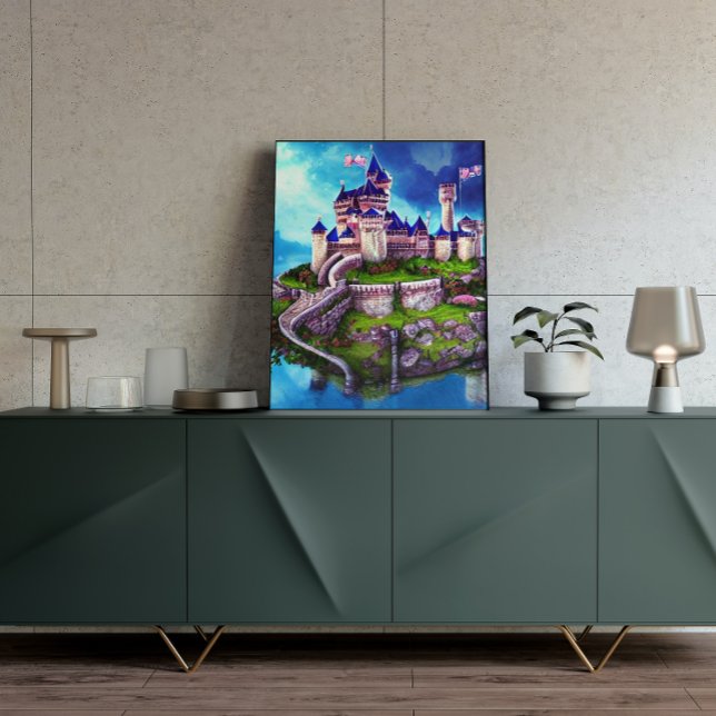 Castle Digital Fantasy Art Poster nº 02 (Criador carregado)