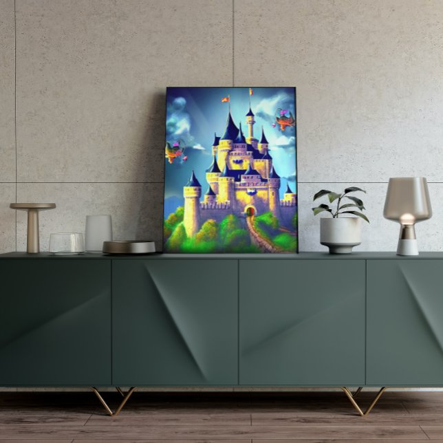 Castle Digital Fantasy Art Poster nº 03 (Criador carregado)