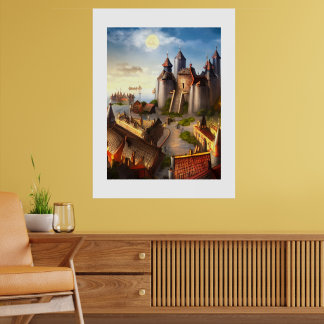Castle Digital Fantasy Art Poster nº 04