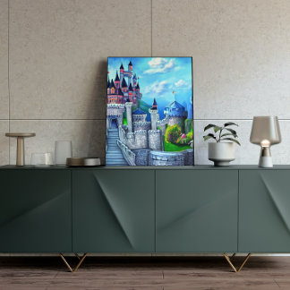 Castle Digital Fantasy Art Poster nº 06