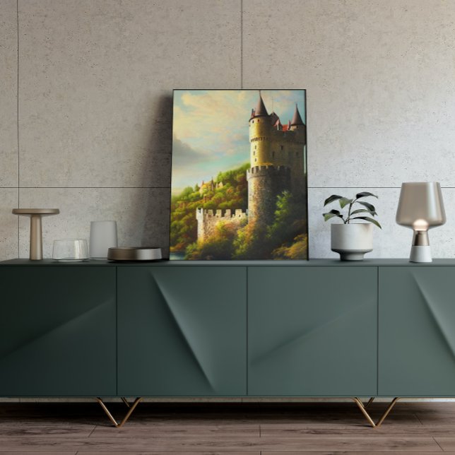 Castle Digital Fantasy Art Poster nº 10 (Criador carregado)