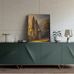 Castle Digital Fantasy Art Poster nº 12