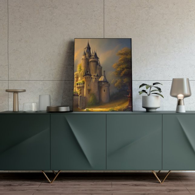 Castle Digital Fantasy Art Poster nº 12 (Criador carregado)