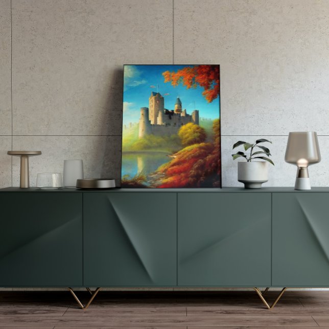 Castle Digital Fantasy Art Poster nº 13 (Criador carregado)