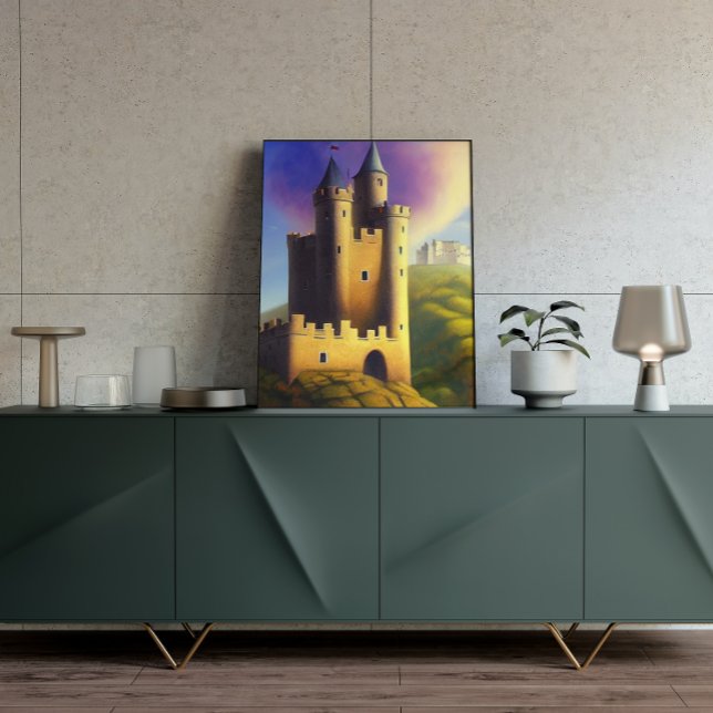 Castle Digital Fantasy Art Poster nº 14 (Criador carregado)
