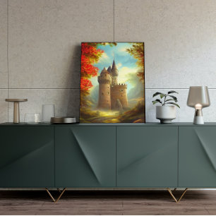 Castle Digital Fantasy Art Poster nº 15