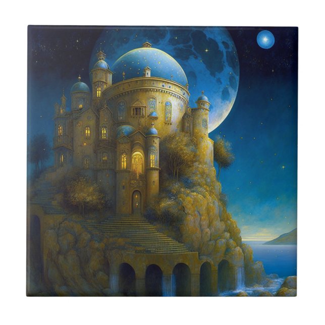 Castle Fantasy Moon Landscape (Frente)