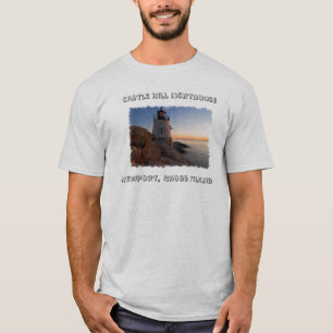 Castle Hill Lighthouse, Newport RI Mens Camiseta