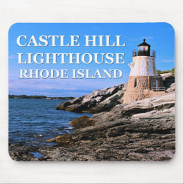 Castle Hill Lighthouse, Rhode Island Mousepad
