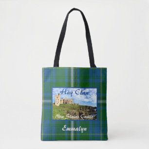 Castle Tartan Name Bolsa do Scottish Hay Clan