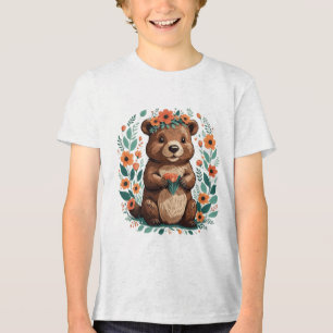 Castor floral bonito
